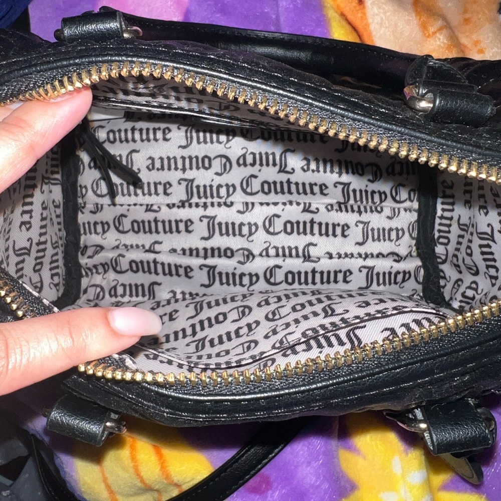 Juicy Couture Black Satchel Bag